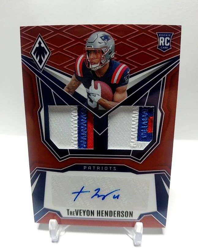 2025 Panini Phoenix #RPA TreVeyon Henderson — front