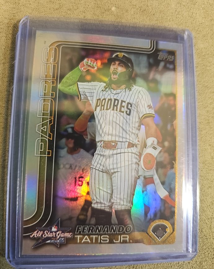 2025 Topps Update Series #ASG-28 Fernando Tatis Jr Rainbow Foil All-Star Game — front