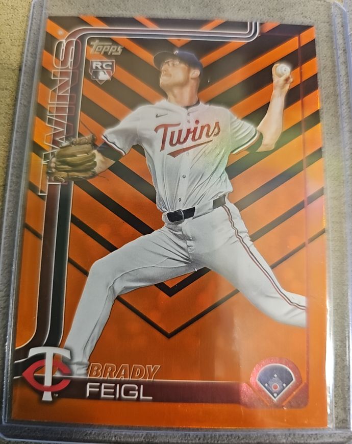 2025 Topps #RC Brady Feigl — front
