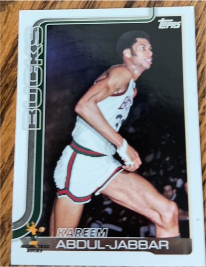 2025-26 Topps #259 Kareem Abdul-Jabbar — front