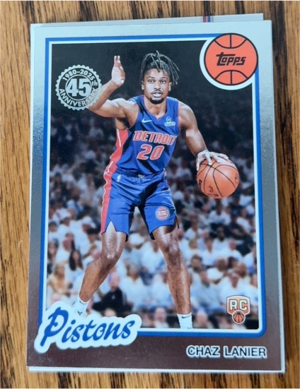 2025-26 Topps #80BK-80 Chaz Lanier — front