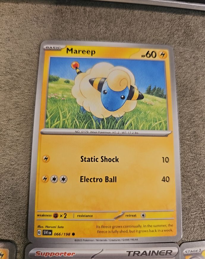 2023 Pokémon Scarlet & Violet #066 Mareep — front