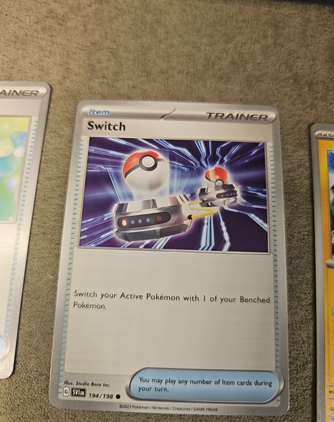 2023 Pokémon Scarlet & Violet #194 Switch — front
