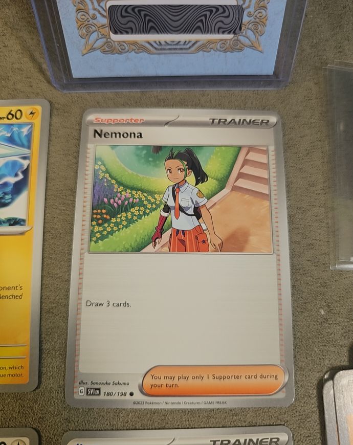 2023 Pokémon Scarlet & Violet #180 Nemona — front
