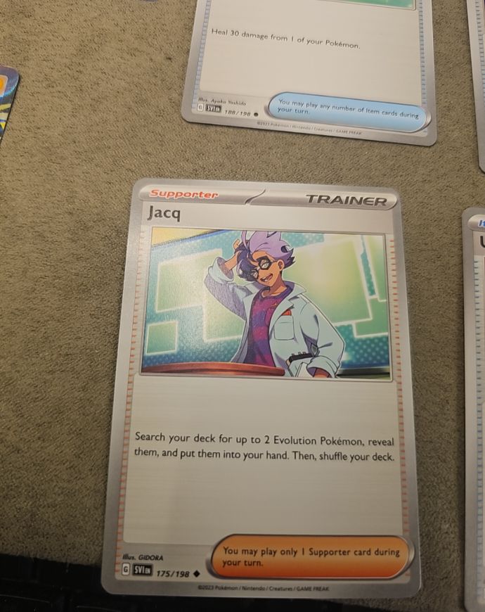 2023 Pokémon Scarlet & Violet #175 Jacq — front
