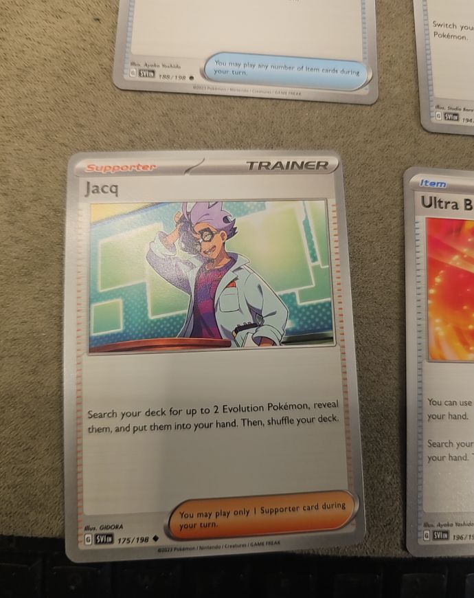 2023 Pokémon Scarlet & Violet #175 Jacq — front