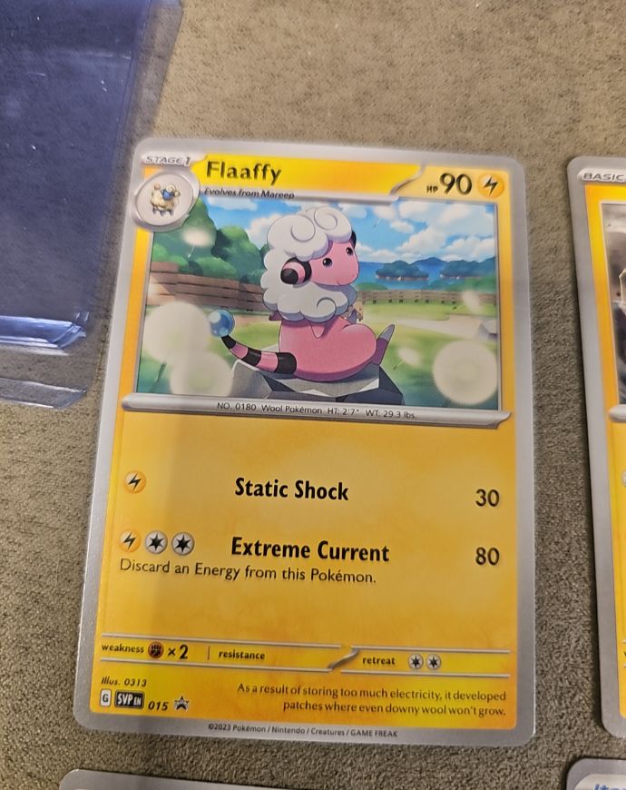 2023 Pokémon Scarlet & Violet Promo #015 Flaaffy — front