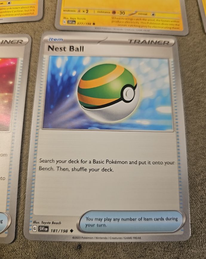 2023 Pokémon Scarlet & Violet #181 Nest Ball — front
