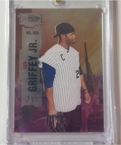 2022 Skybox Metal Universe Champions #025 Ken Griffey Jr. — front