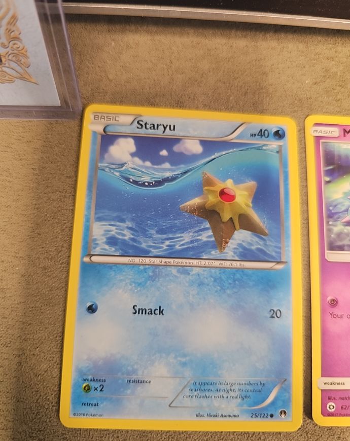 2016 Pokémon TCG XY Breakpoint #25 Staryu — front
