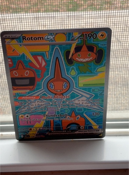 2023 Pokémon ME02 #126 Rotom ex — front