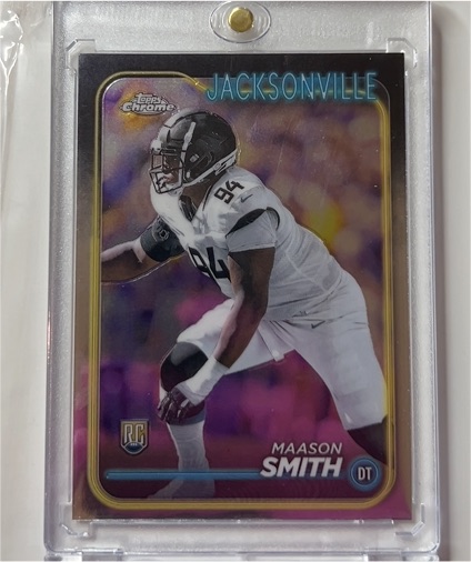 2024 Topps Chrome #267 Maason Smith — front