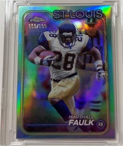 2024 Topps Chrome #101 Marshall Faulk — front