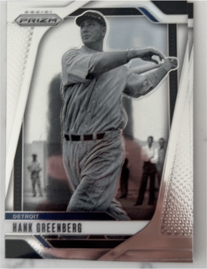 2025 Panini Prizm #133 Hank Greenberg — front