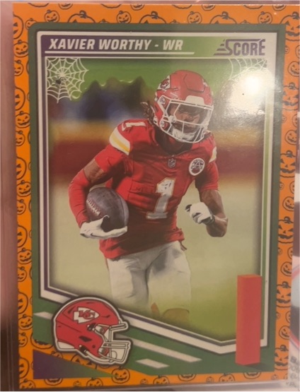 2025 Panini Score-A-Treat #237 Xavier Worthy — front