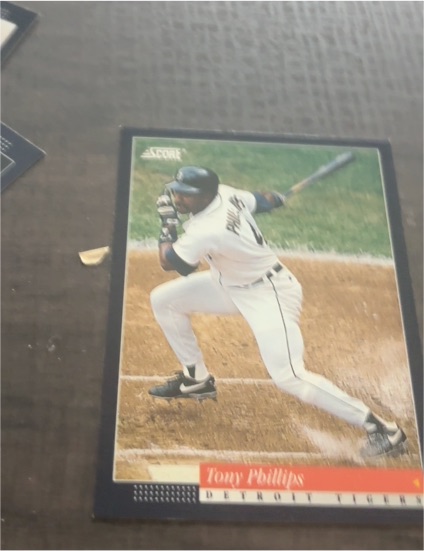 1994 Score #4 Tony Phillips — front