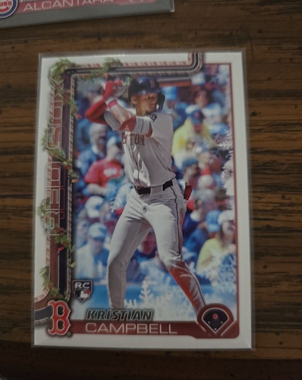 2025 Topps Holiday #H103 Kristian Campbell — front