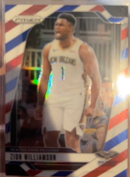 2024-25 Panini Prizm #10 Zion Williamson — front