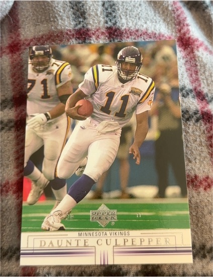 2001 Upper Deck #91 Daunte Culpepper — front