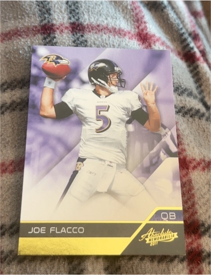 2011 Panini Absolute Memorabilia #93 Joe Flacco — front