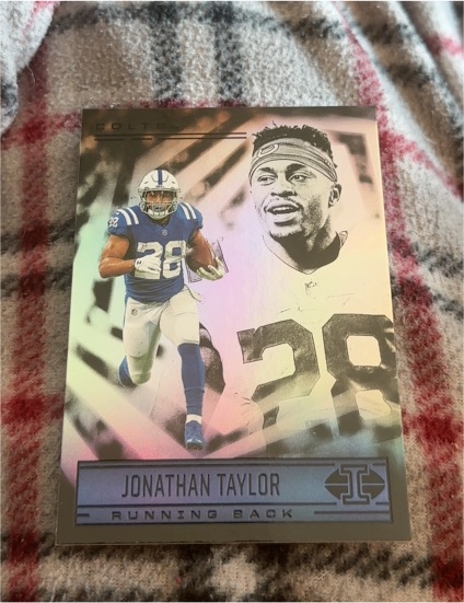 2021 Panini Illusions Football #9 Jonathan Taylor — front
