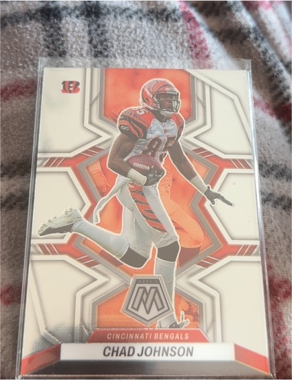 2022 Panini Mosaic #45 Chad Johnson — front