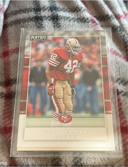 2017 Panini Playoff #175 Ronnie Lott — front