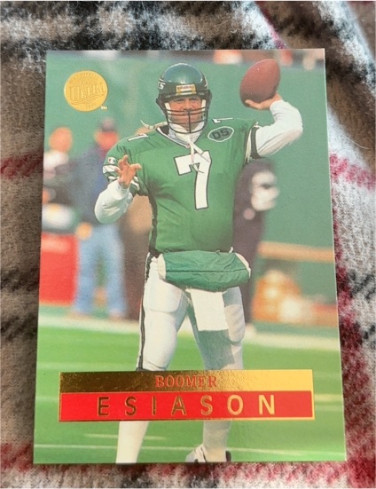 1996 Fleer Ultra Boomer Esiason — front