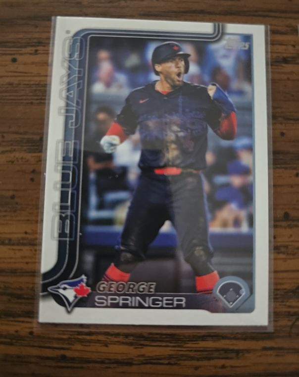 2025 Topps Series 1 #82 George Springer — front