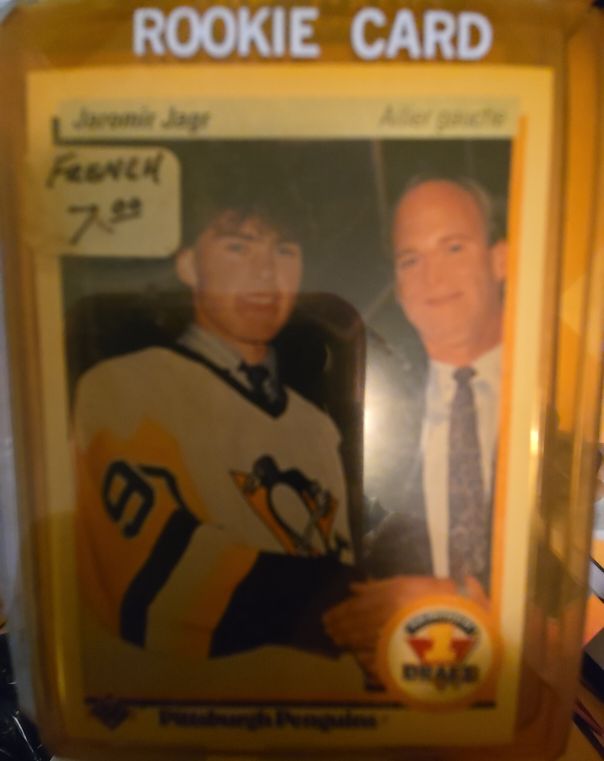 1990-91 Upper Deck #356 Jaromir Jagr Rookie Card — front