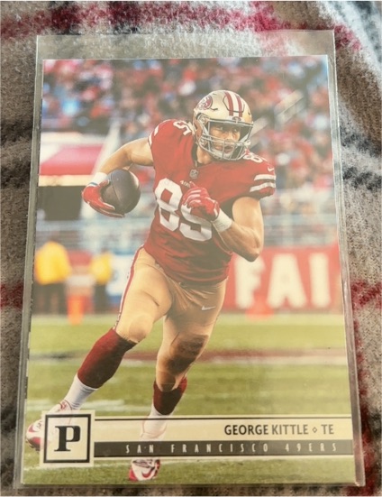 2018 Panini #P George Kittle — front
