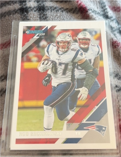 2019 Donruss #164 Rob Gronkowski — front