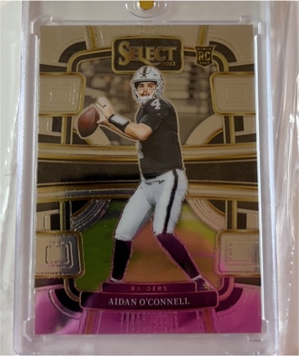 2023 Panini Select #58 Aidan O'Connell — front