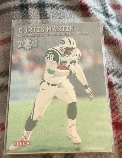 2000 Fleer Metal #24 Curtis Martin — front