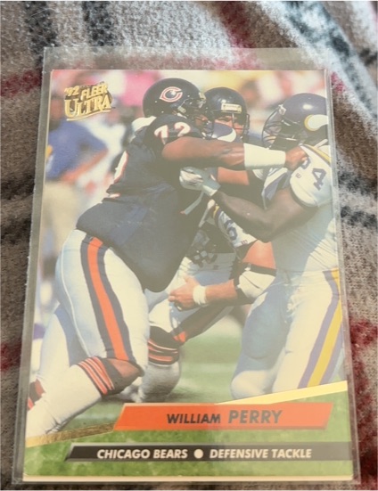 1992 Fleer Ultra #72 William Perry — front
