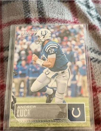 2016 Panini Prestige #12 Andrew Luck — front