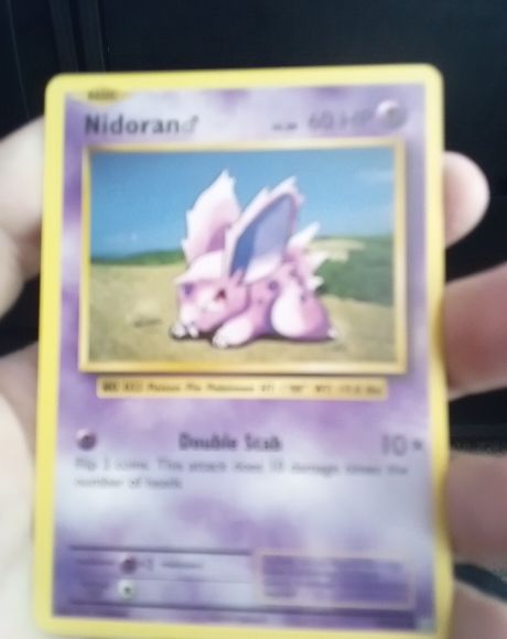2016 Pokémon XY Evolutions #43 Nidoran (Male) — front