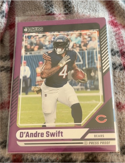 2024 Donruss #184 D'Andre Swift — front