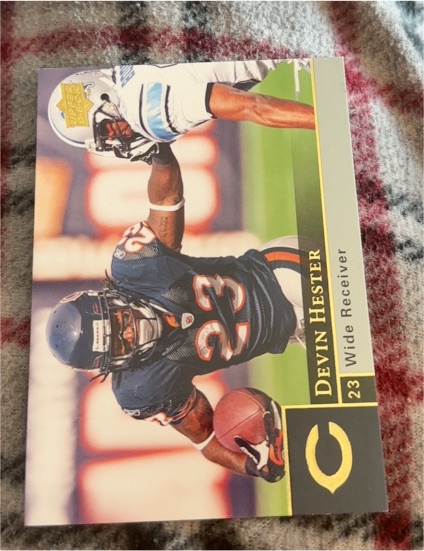 2009 Upper Deck #23 Devin Hester — front