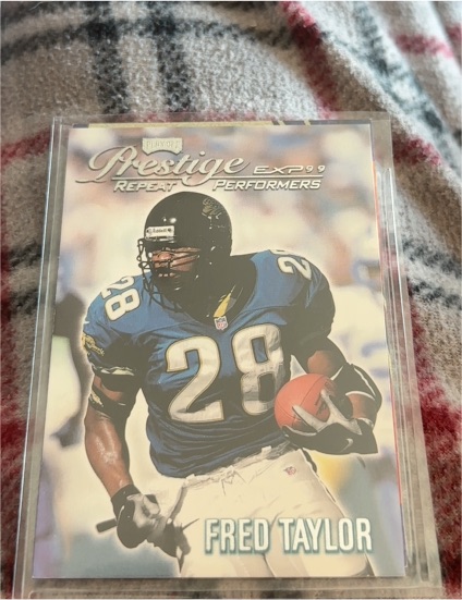 1999 Playoff Prestige EXP Repeat Performers #EX48 Fred Taylor — front