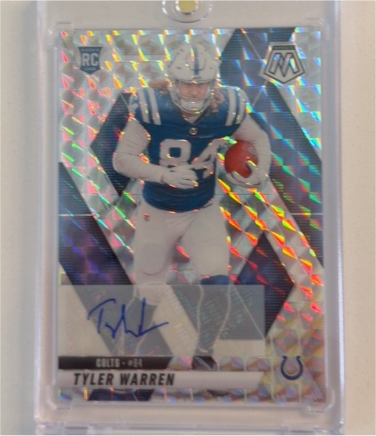 2025 Panini Mosaic #354 Tyler Warren — front