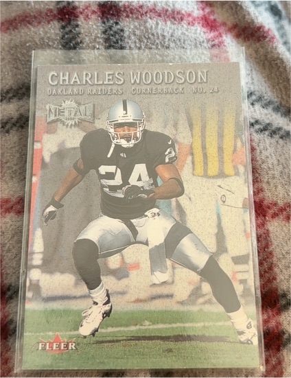 2000 Fleer Metal #97 Charles Woodson — front