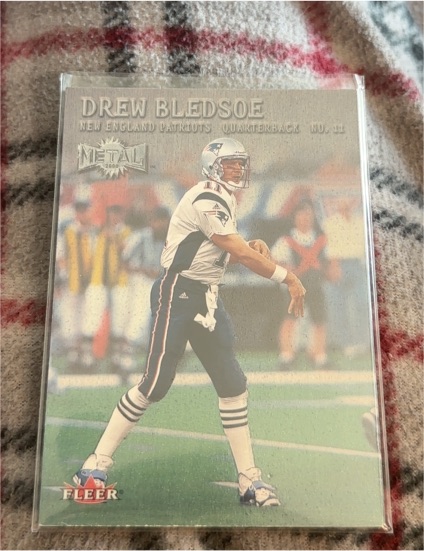 2000 Fleer Metal #75 Drew Bledsoe — front