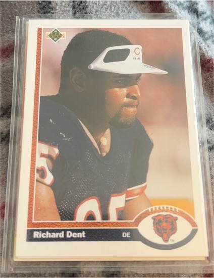 1991 Upper Deck Football #247 Richard Dent — front
