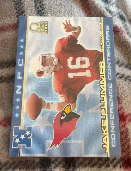 2000 Pacific Omega #6 Jake Plummer Arizona Cardinals — front