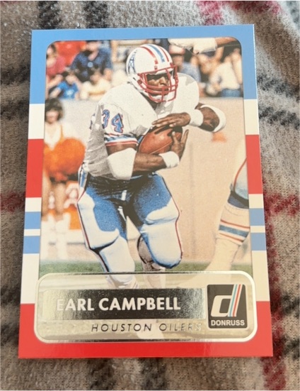 2015 Donruss #179 Earl Campbell — front