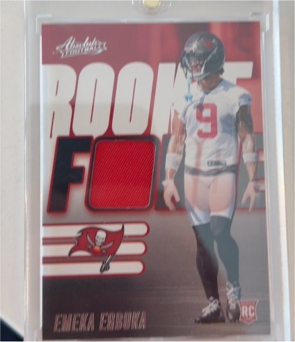 2025 Panini Absolute Rookie Force #RF-EE Emeka Egbuka — front