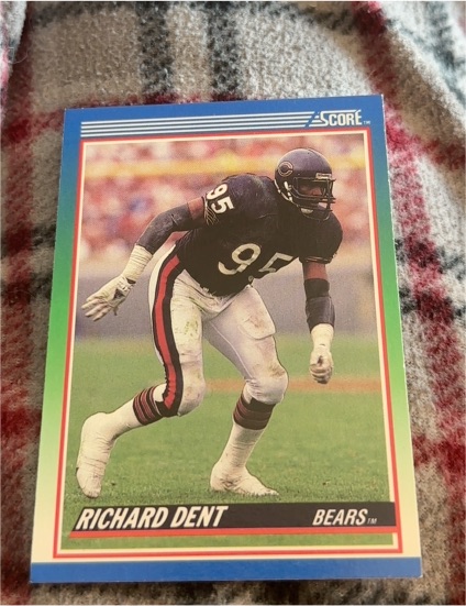 1990 Score #28 Richard Dent — front