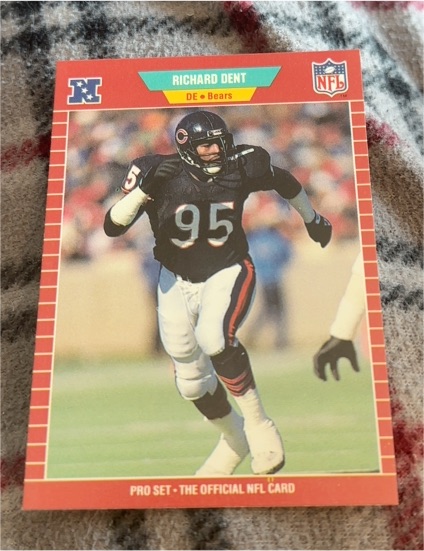 1989 Pro Set #38 Richard Dent — front
