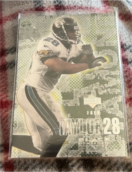 2000 Upper Deck Black Diamond #51 Fred Taylor — front